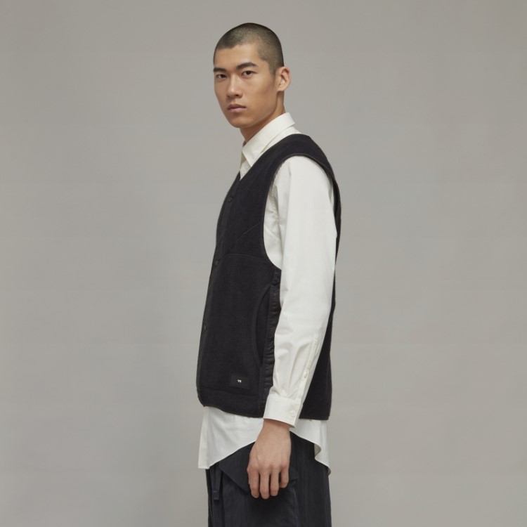 Elegante Colete De Lã Y-3 Adidas