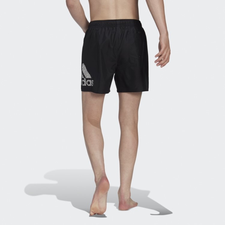 Bermuda De Natação Curta Preta Clx Adidas