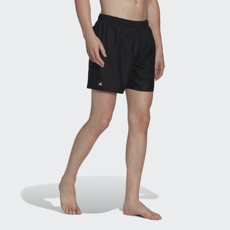 Bermuda De Natação Curta Preta Clx Adidas