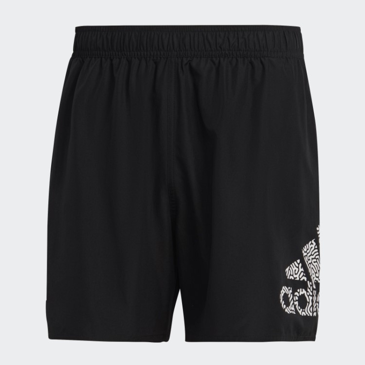 Bermuda De Natação Curta Preta Clx Adidas