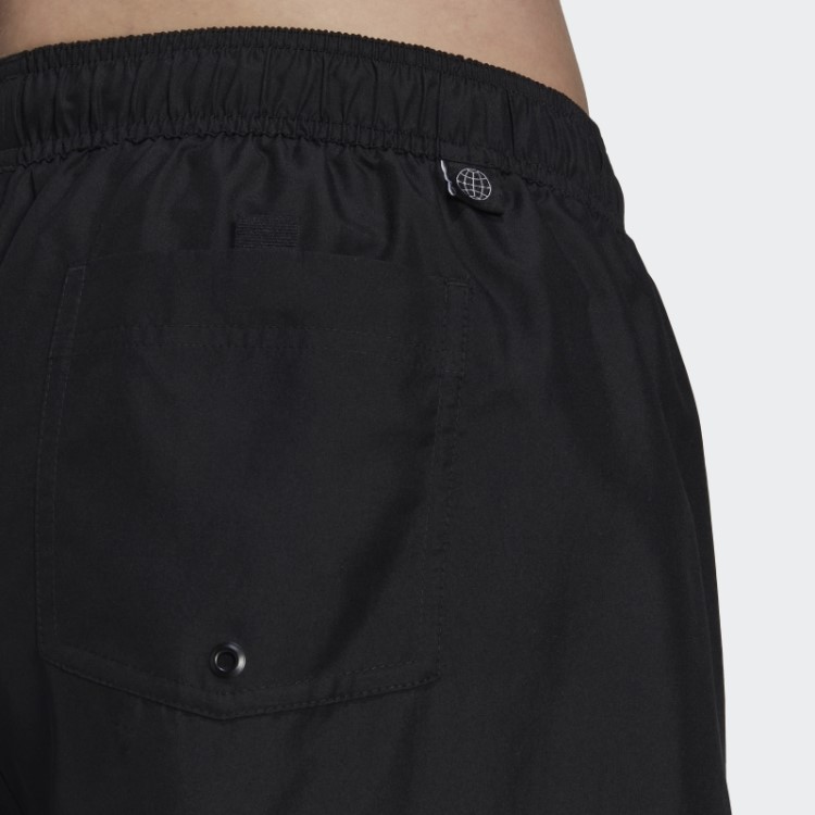 Bermuda De Natação Curta Preta Clx Adidas