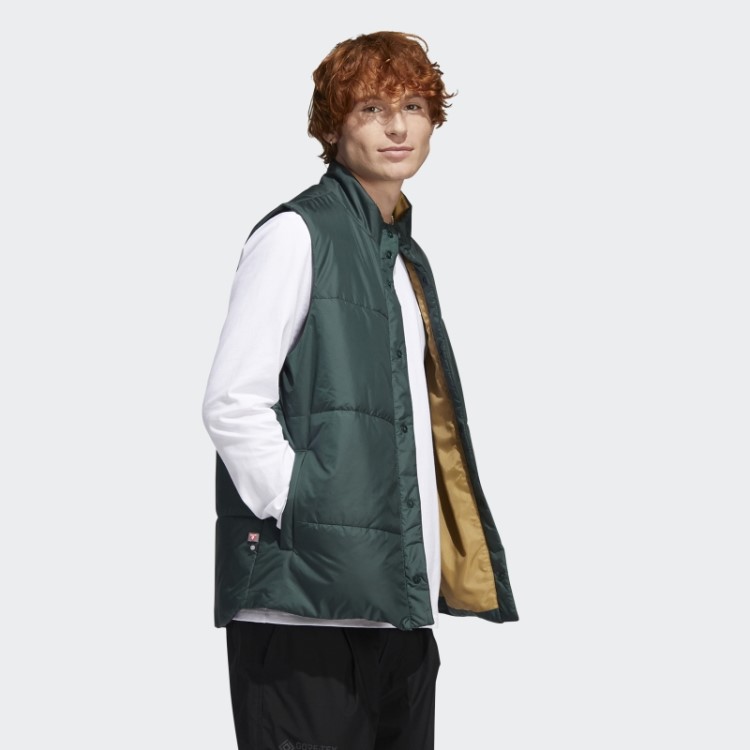 Colete De Skate Adidas Primaloft (gênero Neutro) Verde