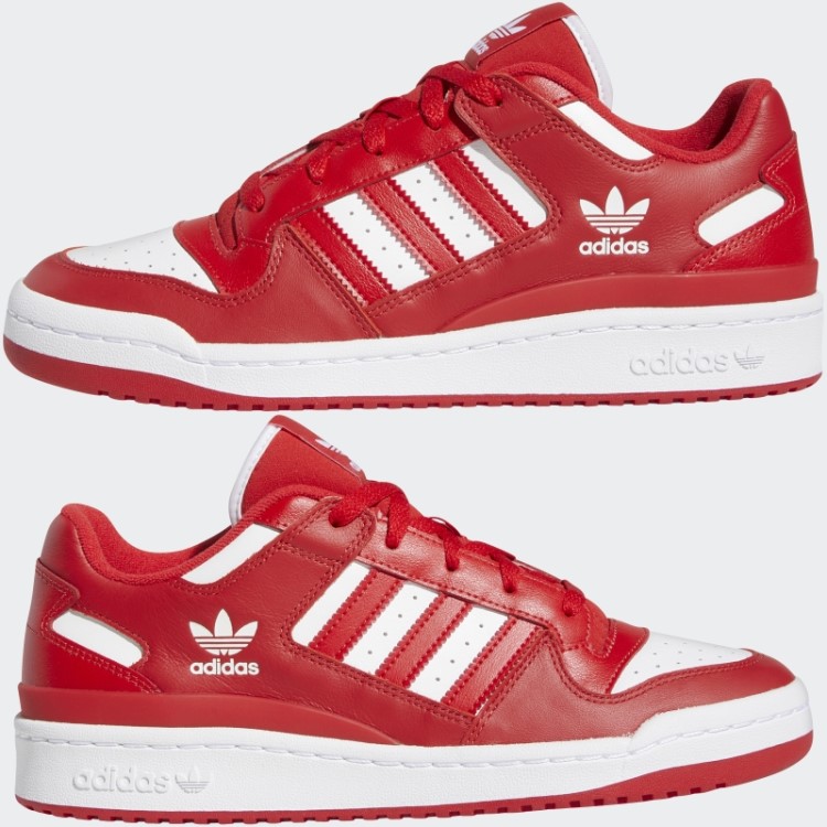 Sapato Baixo Fórum Escarlate Adidas