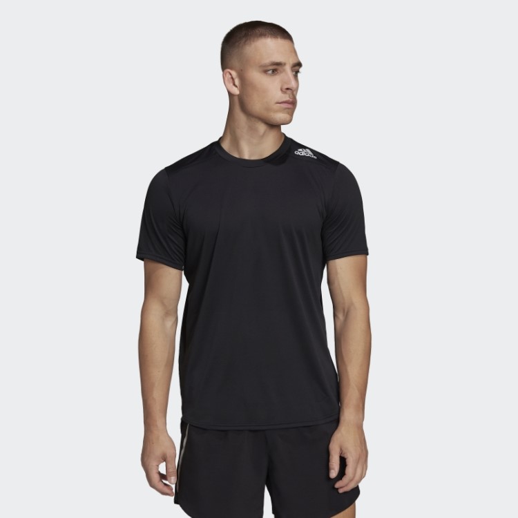 Camiseta Preta Adidas Designed 4 Running