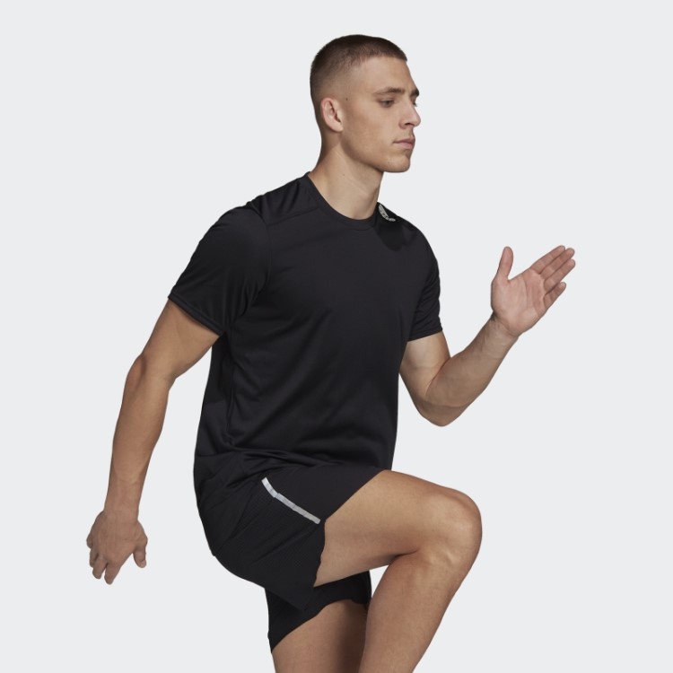 Camiseta Preta Adidas Designed 4 Running