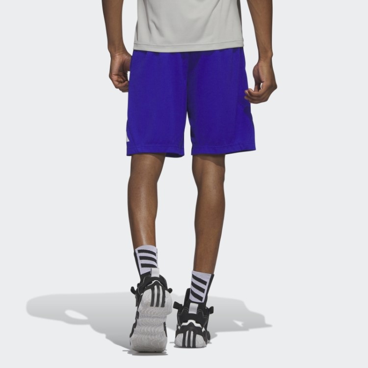 Distintivo De Basquete Adidas De Shorts Esportivos Azul