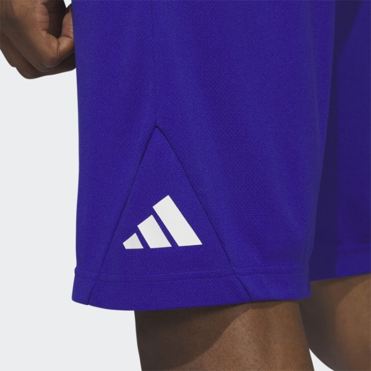 Distintivo De Basquete Adidas De Shorts Esportivos Azul