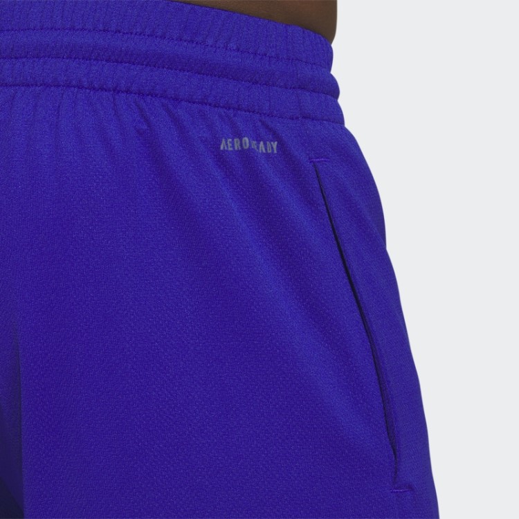 Distintivo De Basquete Adidas De Shorts Esportivos Azul