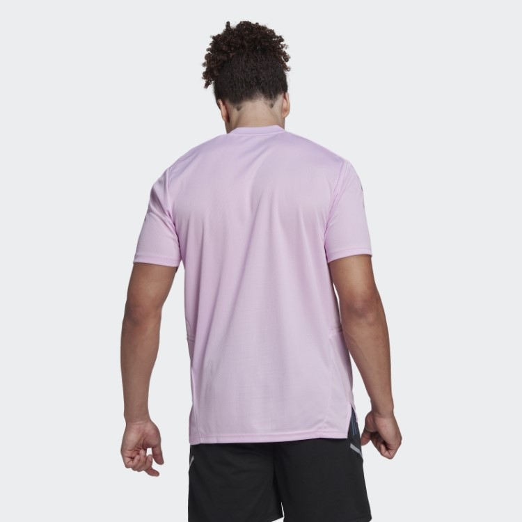 T-shirt All Black Rugby Performance Lilás Adidas