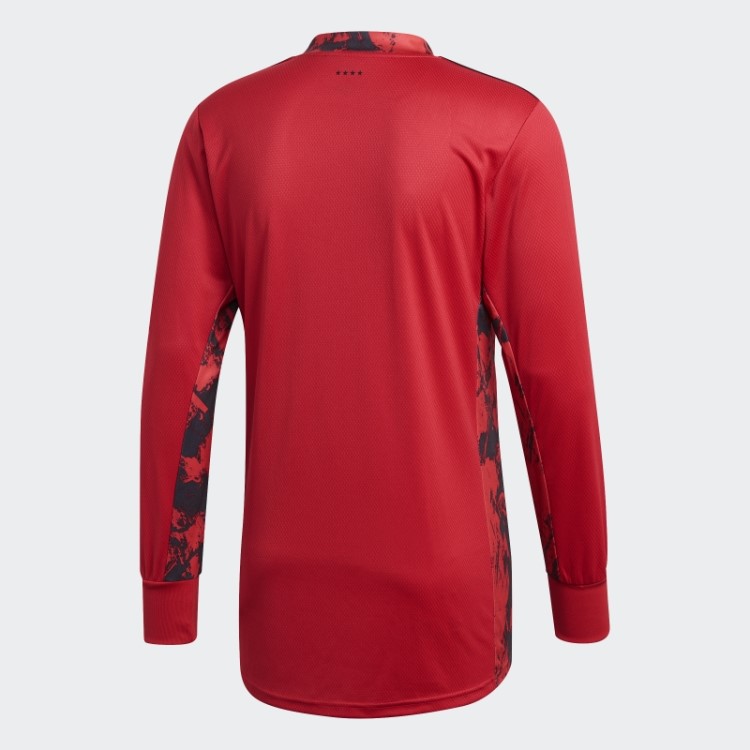 Camisa De Goleiro Da Alemanha Vermelha Glória Adidas