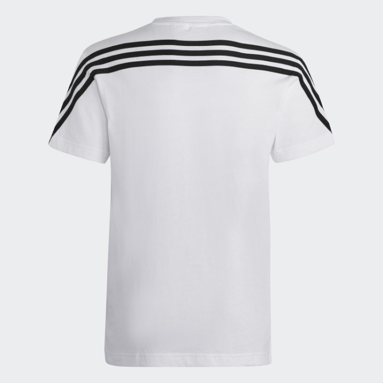 Future Icons Camiseta Com As Três Listras Branca Adidas