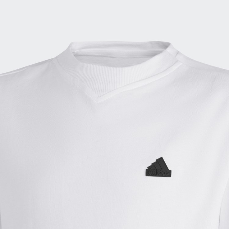 Future Icons Camiseta Com As Três Listras Branca Adidas