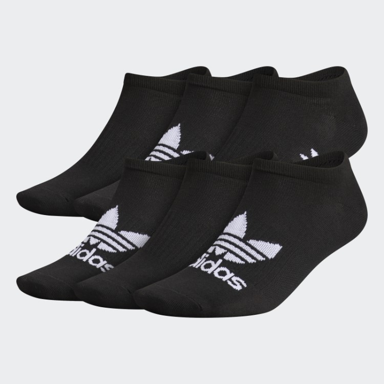 Meias Clássicas Superlite No-show 6 Pares Adidas Preto