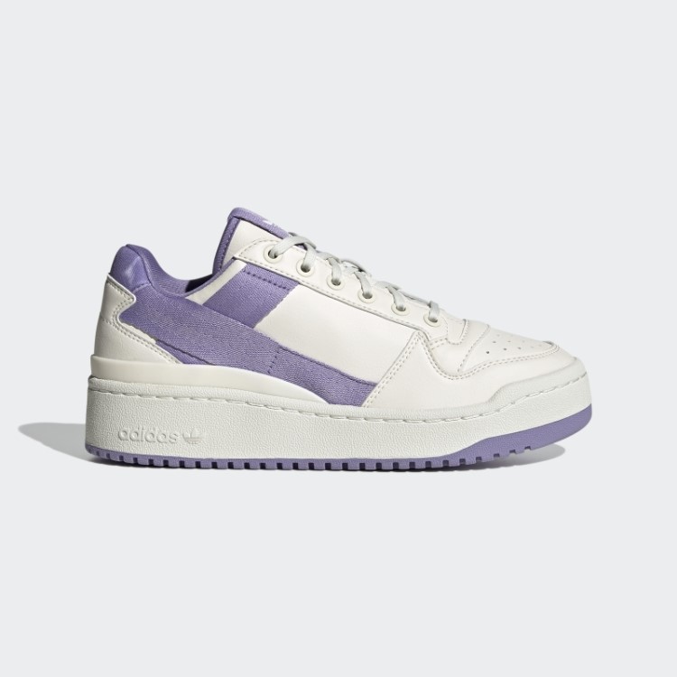 Tênis Adidas Forum Em Negrito Tonalidade Branca
