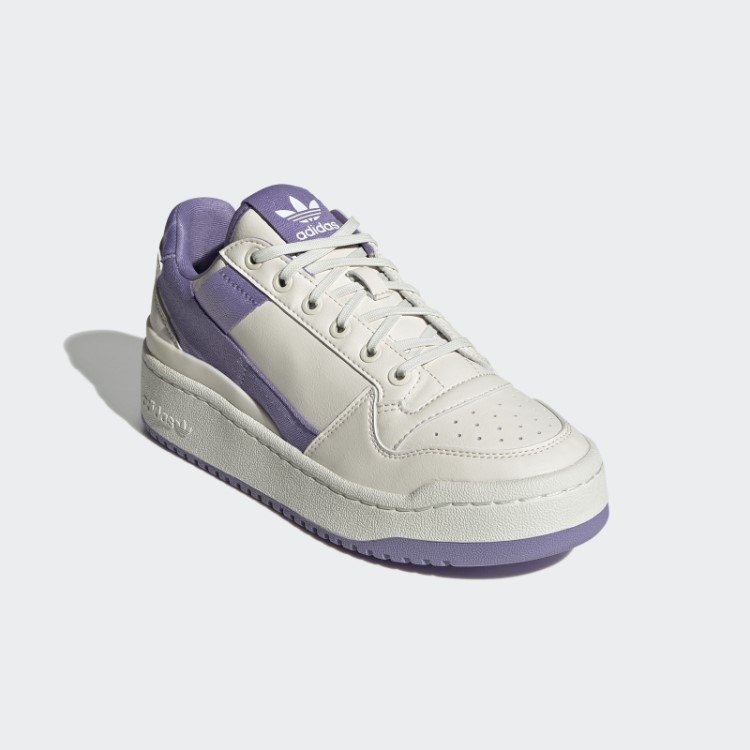 Tênis Adidas Forum Em Negrito Tonalidade Branca