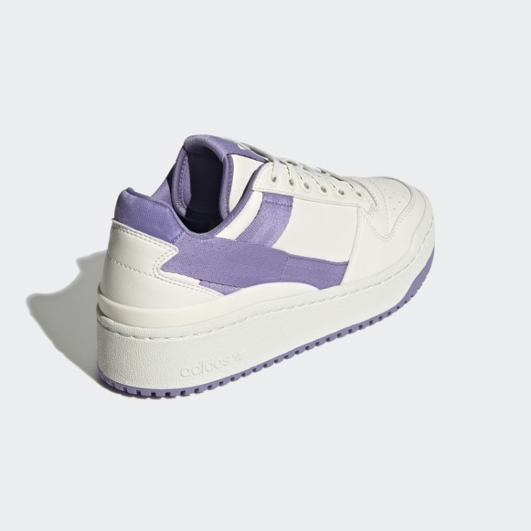 Tênis Adidas Forum Em Negrito Tonalidade Branca