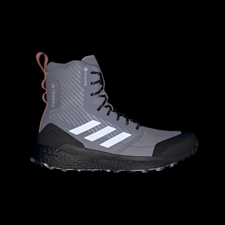 Tênis Prata Violeta Terrex Free Walker Xploric Gore-tex Parley Adidas