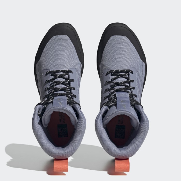 Tênis Prata Violeta Terrex Free Walker Xploric Gore-tex Parley Adidas