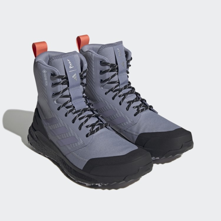 Tênis Prata Violeta Terrex Free Walker Xploric Gore-tex Parley Adidas