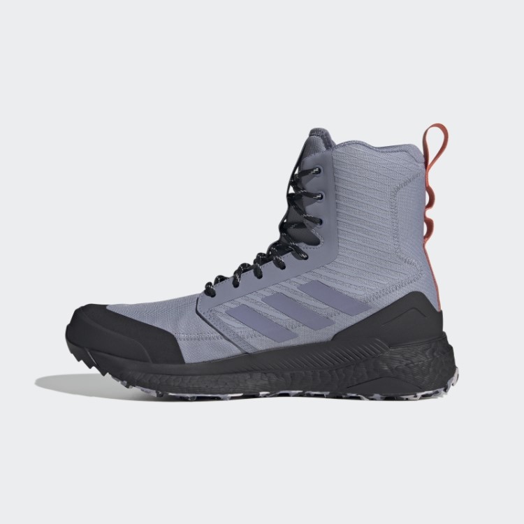 Tênis Prata Violeta Terrex Free Walker Xploric Gore-tex Parley Adidas
