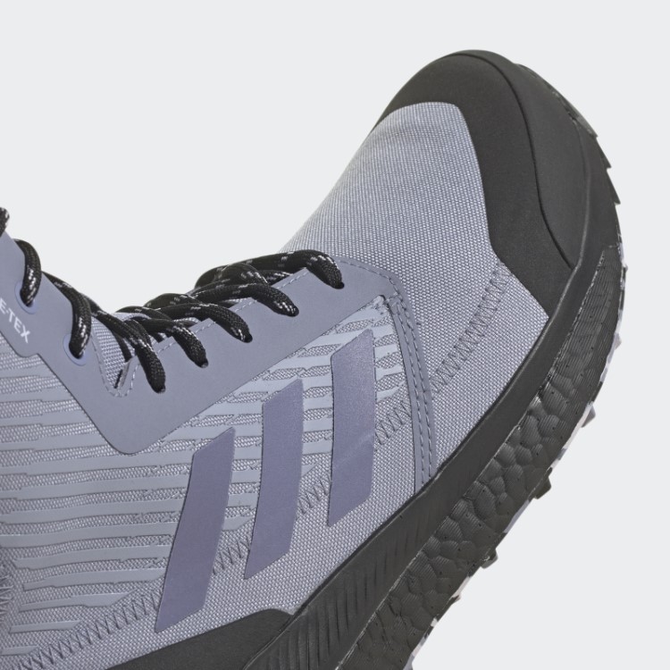 Tênis Prata Violeta Terrex Free Walker Xploric Gore-tex Parley Adidas