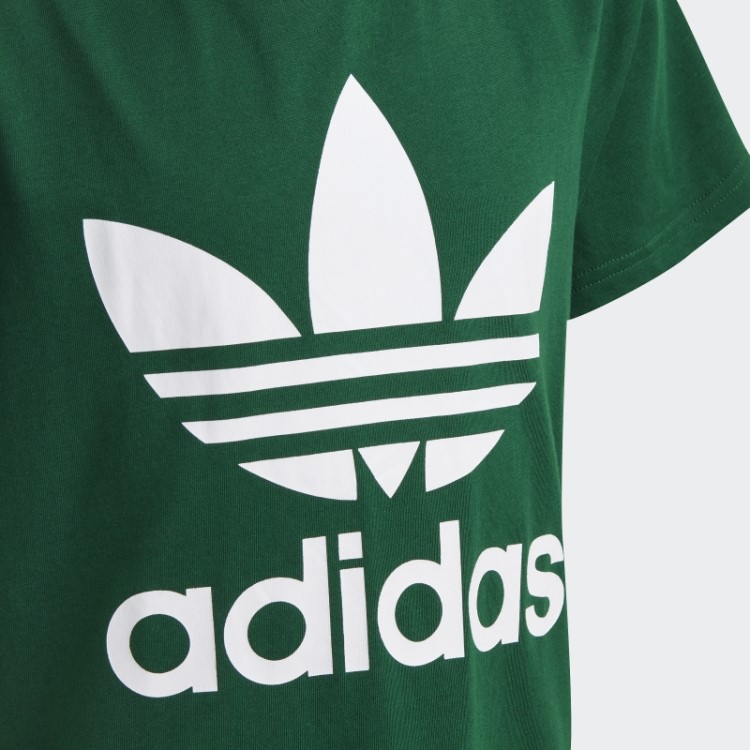 Camiseta Fashion Adidas Trefoil Verde Escuro