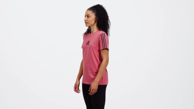 Aeroready Made For Training Camiseta Com Toque De Algodão Vermelho Adidas