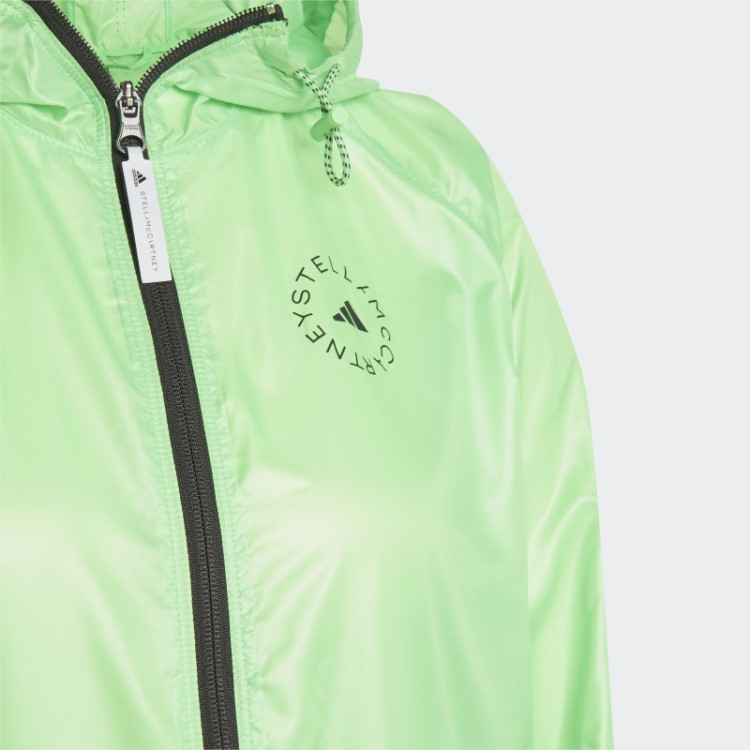 Adidas By Stella Mccartney Truepace Jaqueta De Corrida Fashion Flash Verde