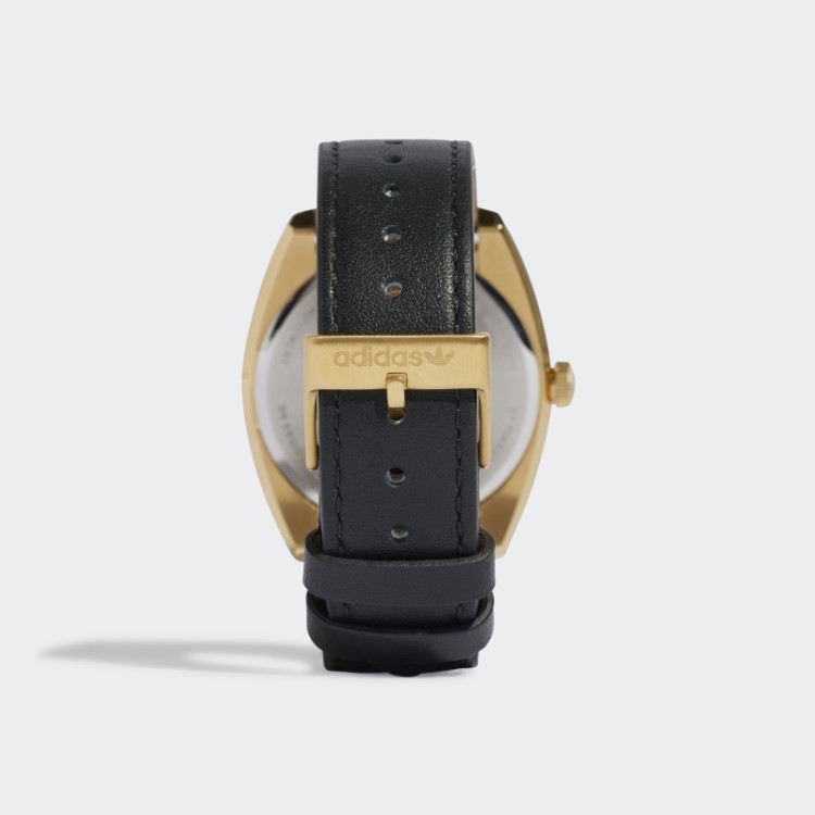 Edição Um Relógio Adidas Ouro Metálico