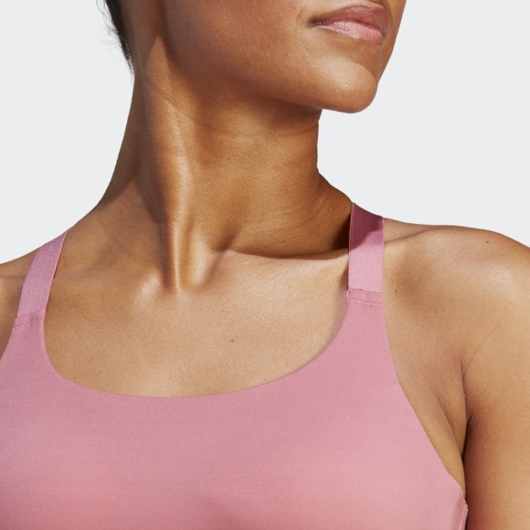Sutiã Rosa Tlrd Impact Luxe Training De Alto Suporte Adidas