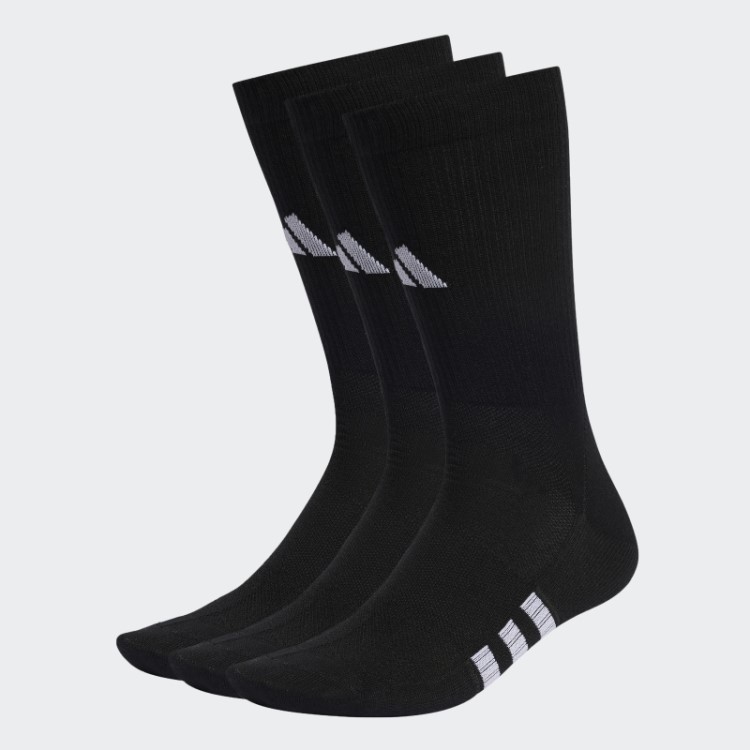 Meias Leves De Desempenho 3 Pares Adidas Preto