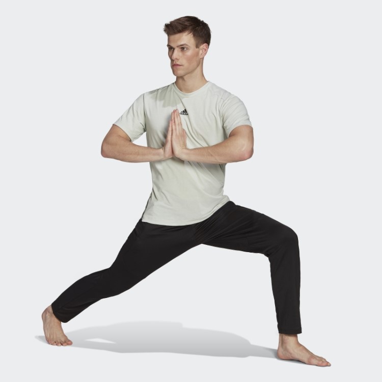 Camiseta Adidas Aeroready Yoga Verde