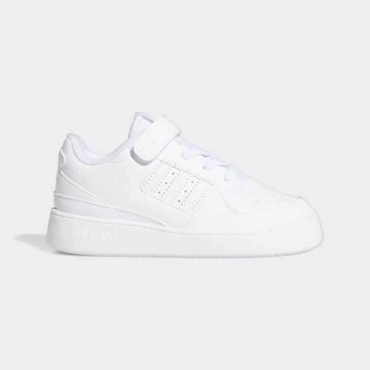 Adidas White Forum Sapatos Baixos Moda