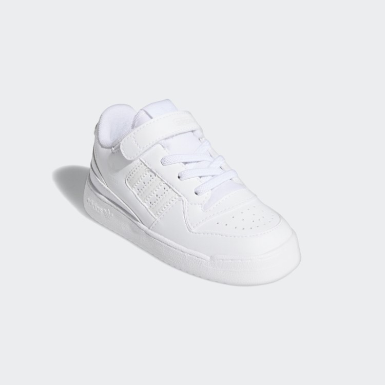Adidas White Forum Sapatos Baixos Moda