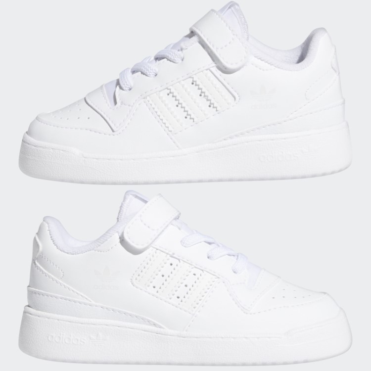 Sapato Baixo Branco Adidas Forum