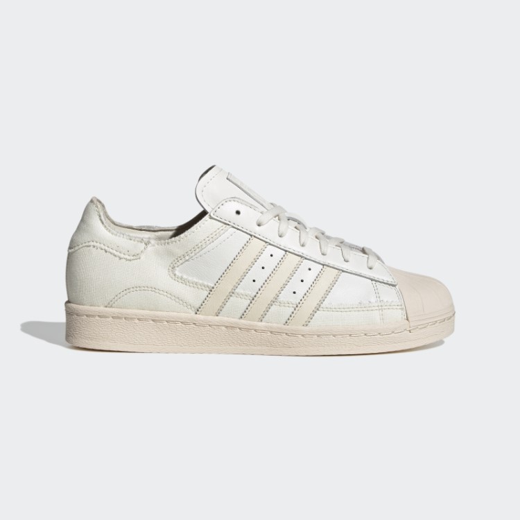 Sapatos Brancos Adidas Superstar 82 Moda