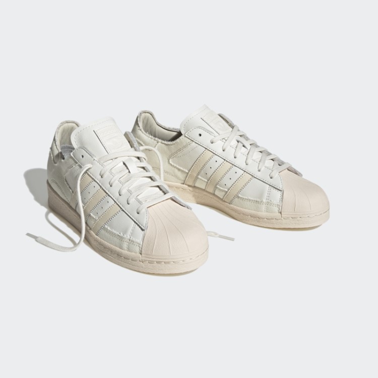 Sapatos Brancos Adidas Superstar 82 Moda