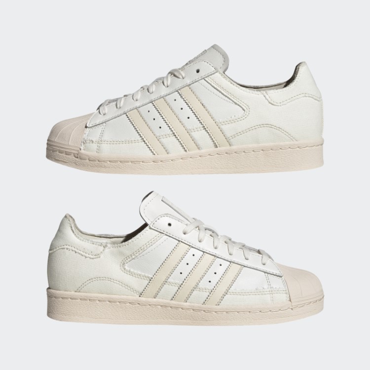 Sapatos Brancos Adidas Superstar 82 Moda