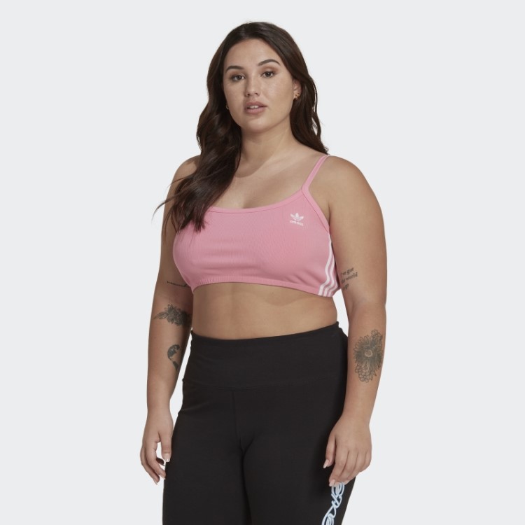 Sutiã Adicolor Classics Top (plus Size) Rosa Adidas