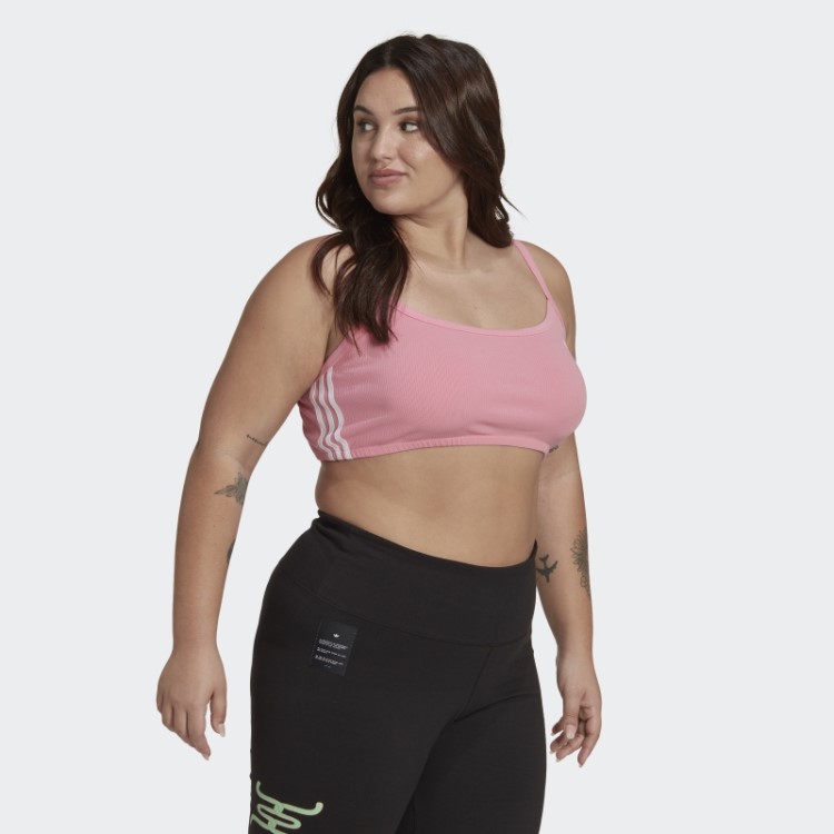 Sutiã Adicolor Classics Top (plus Size) Rosa Adidas