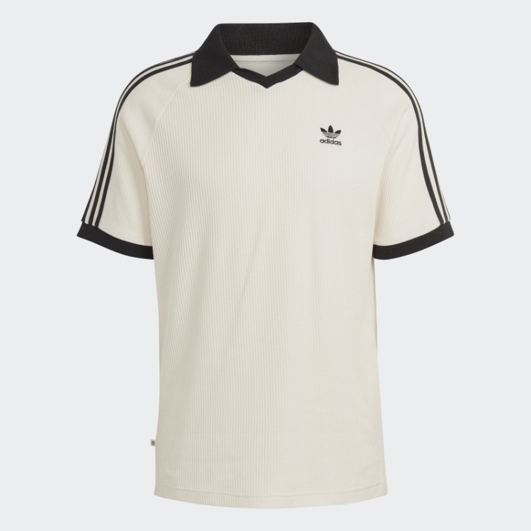 Adidas Adicolor Classics Camisa Polo Waffle Branca