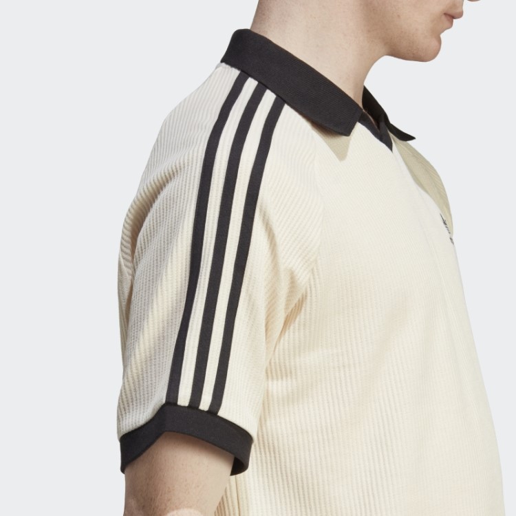 Adidas Adicolor Classics Camisa Polo Waffle Branca