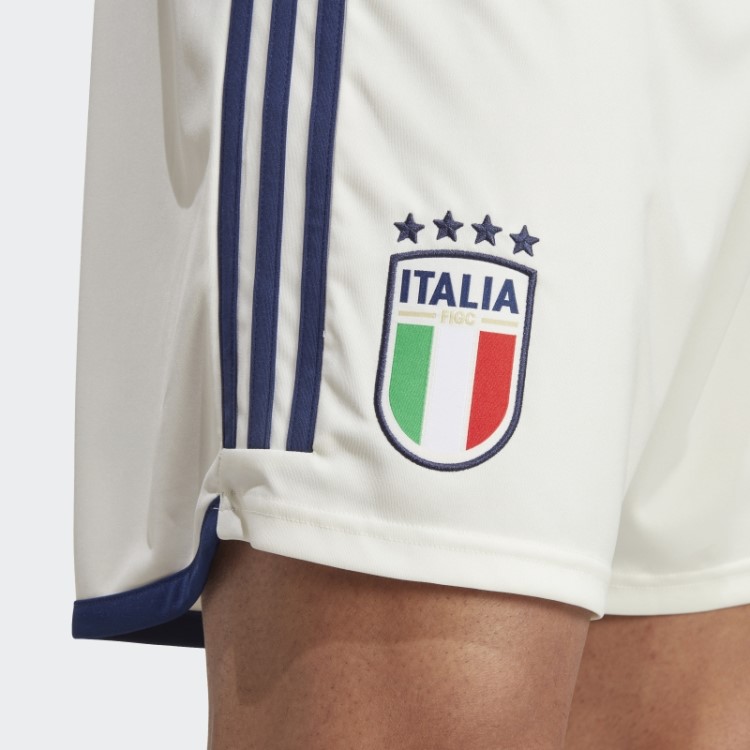 Calção Adidas Italia 23 Away Branco