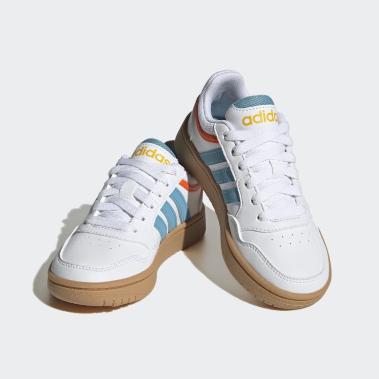 Sapatos De Argolas Brancas Adidas