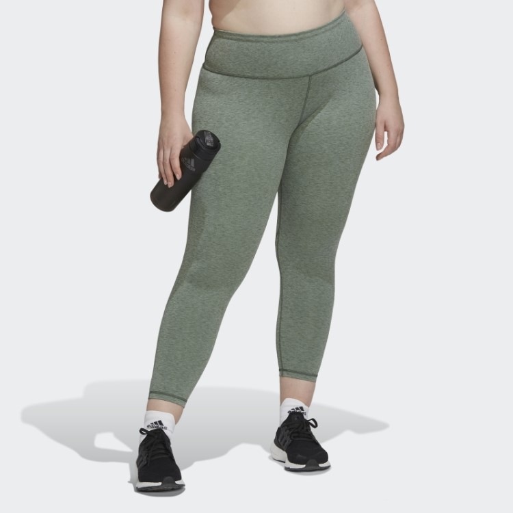 Leggings De Treino Optime (plus Size) óxido Verde Mel Adidas