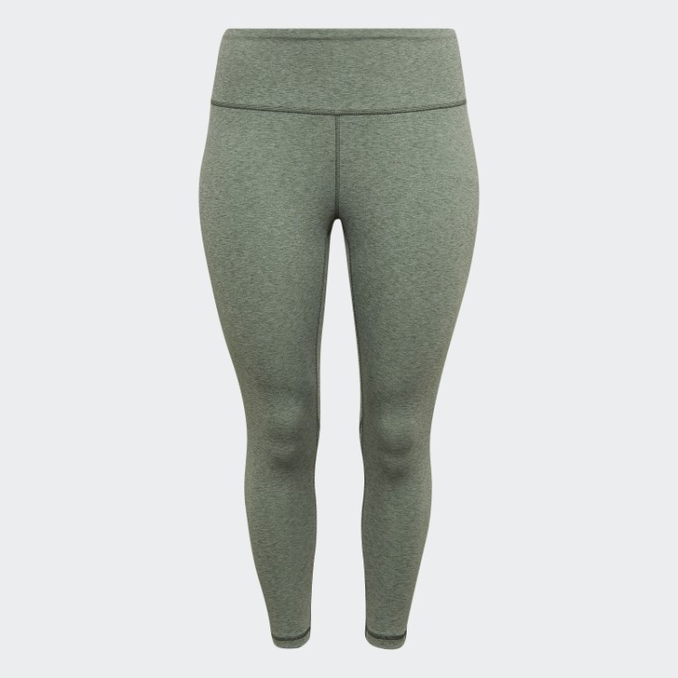 Leggings De Treino Optime (plus Size) óxido Verde Mel Adidas