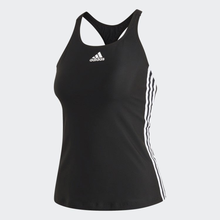 Top Preto Quente Adidas Sh3.ro Classic Com As 3 Riscas
