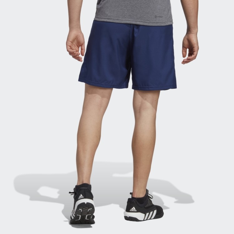 Short De Treino Adidas Azul Escuro Train Essentials