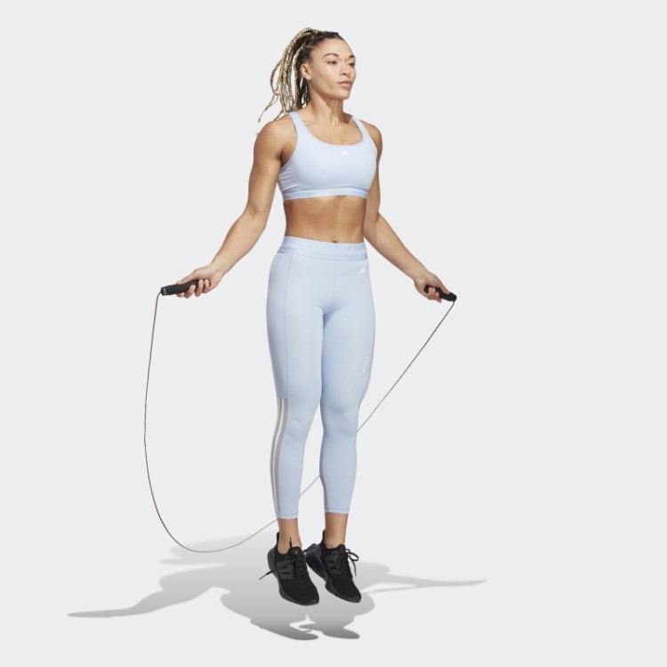 Legging Techfit Hyperglam 7/8 Adidas Blue Dawn