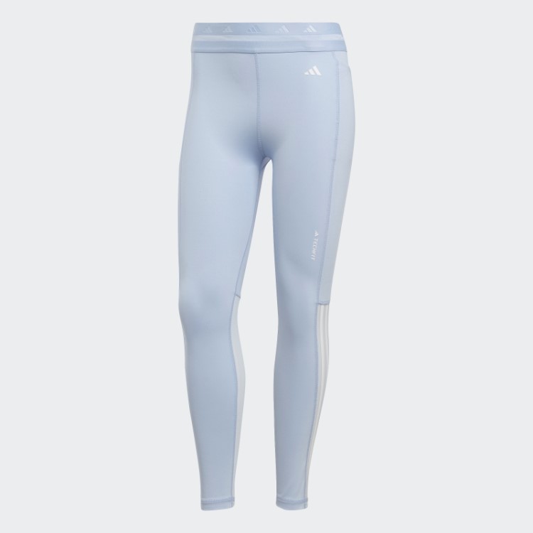Legging Techfit Hyperglam 7/8 Adidas Blue Dawn